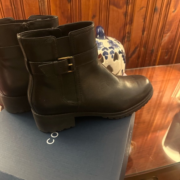 Women's Black Ankle Boots Cole Han - Picture 1 of 9